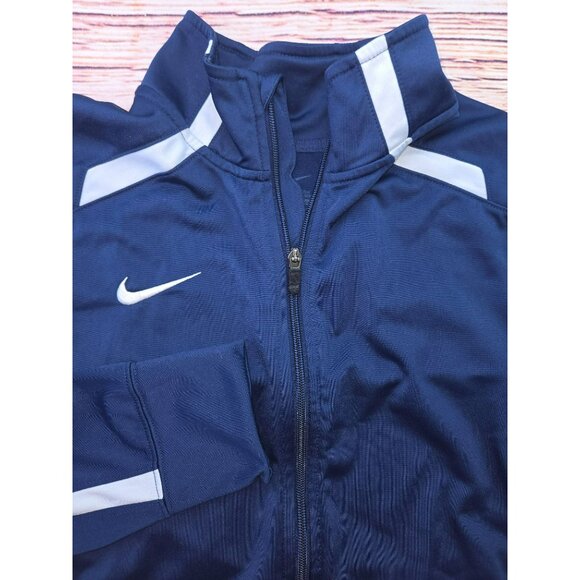 Nike Mens Blue Full-Zip Performance Track Jacket Small - Picture 5 of 8